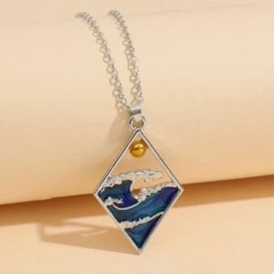NEW Ocean Waves Necklace